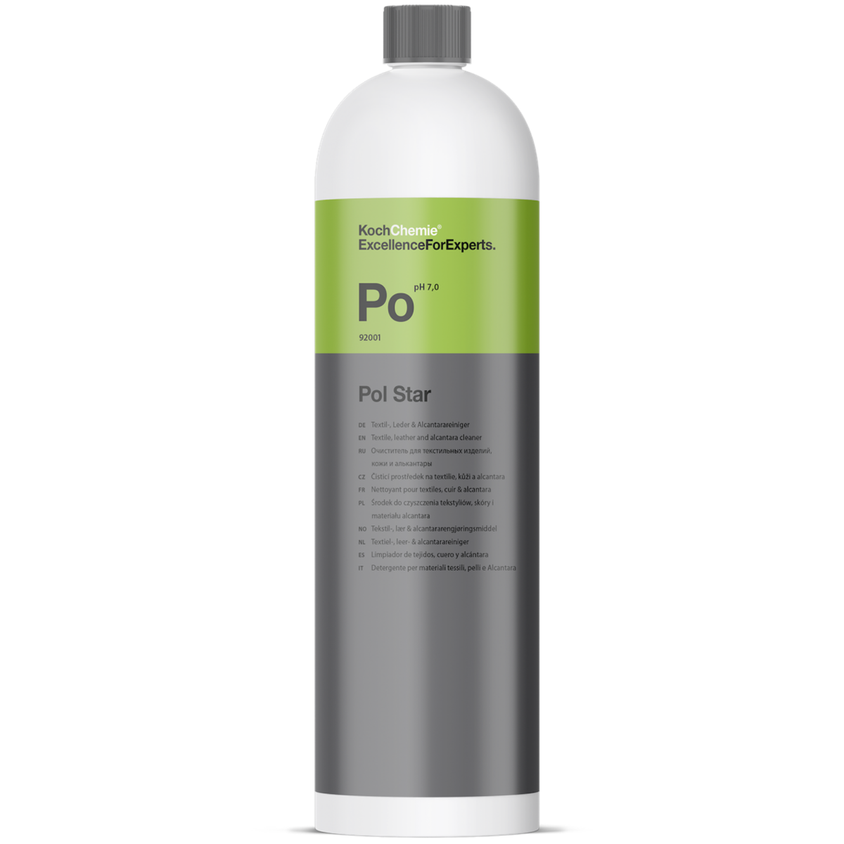 Koch Chemie Pol Star 1L - cleaner do, skóry, alcantary i materiałowej tapicerki