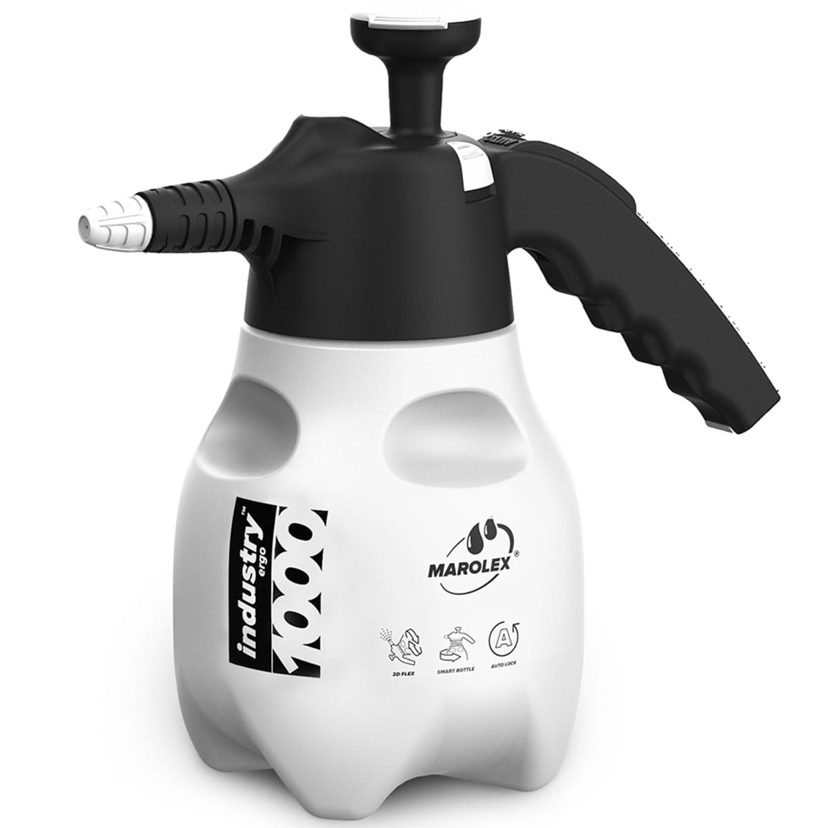 Marolex Industry Ergo Acid 1000 1L - ręczny opryskiwacz ciśnieniowy (odporny na kwas)