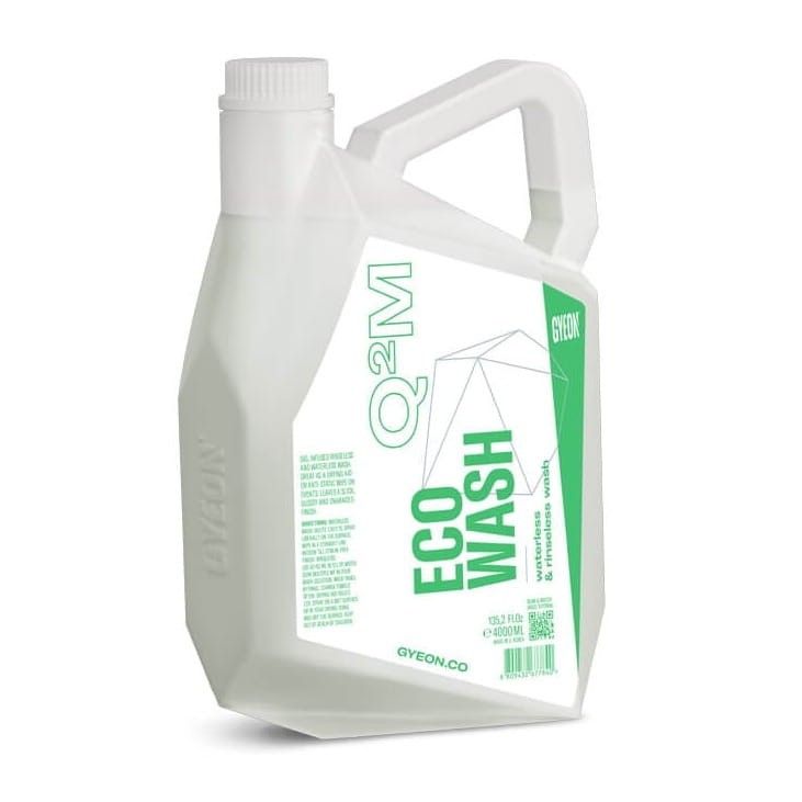 Gyeon Q2M ECOWash 4L - szampon do mycia bezwodnego, no rinse lub osuszania (3 w 1)