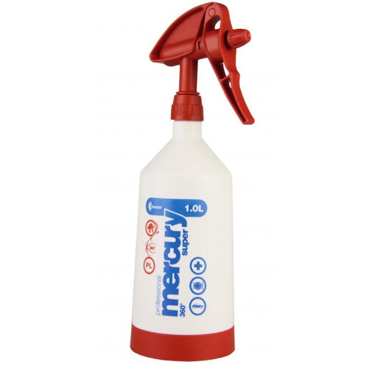 Kwazar Mercury 360 Pro Czerwony 1L - opryskiwacz ręczny