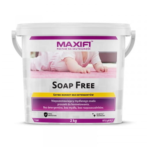 Maxifi Soap Free 2kg - proszek do bonnetowania