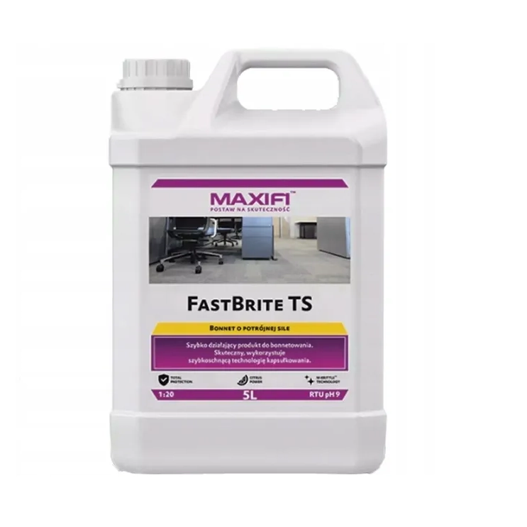 Maxifi FastBrite TS B809 5L - środek do bonnetowania tapicerki