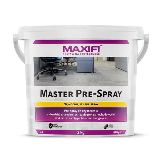 Maxifi Master Pre-Spray P612 2kg - skoncentrowany pre-spray w proszku