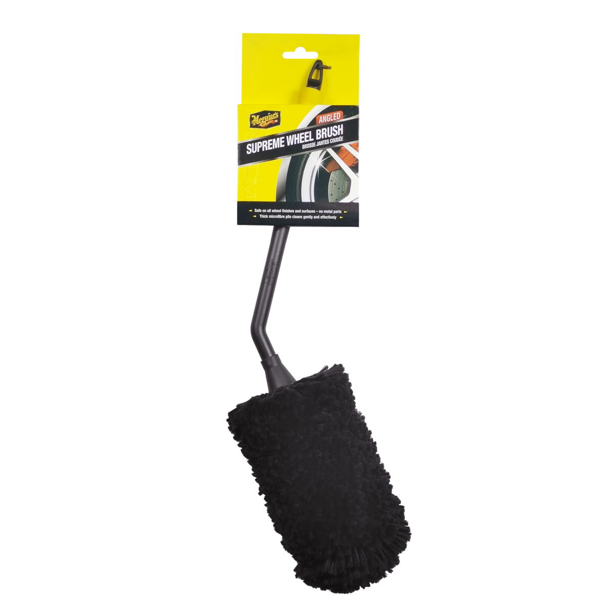 Meguiar's Supreme Angled Wheel Brush - szczotka do czyszczenia felg z mikrofibry