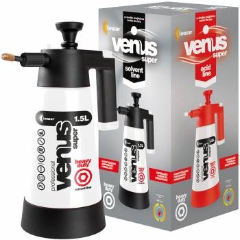 Kwazar Pro+ Venus HD Solvent Line Czarny 1,5l - ręczny opryskiwacz ciśnieniowy (odporny na rozpuszczalniki)