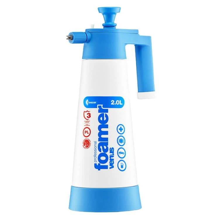 Kwazar Venus Super Foamer 2l - ręczna pianownica ciśnieniowa (3 końcówki w zestawie)