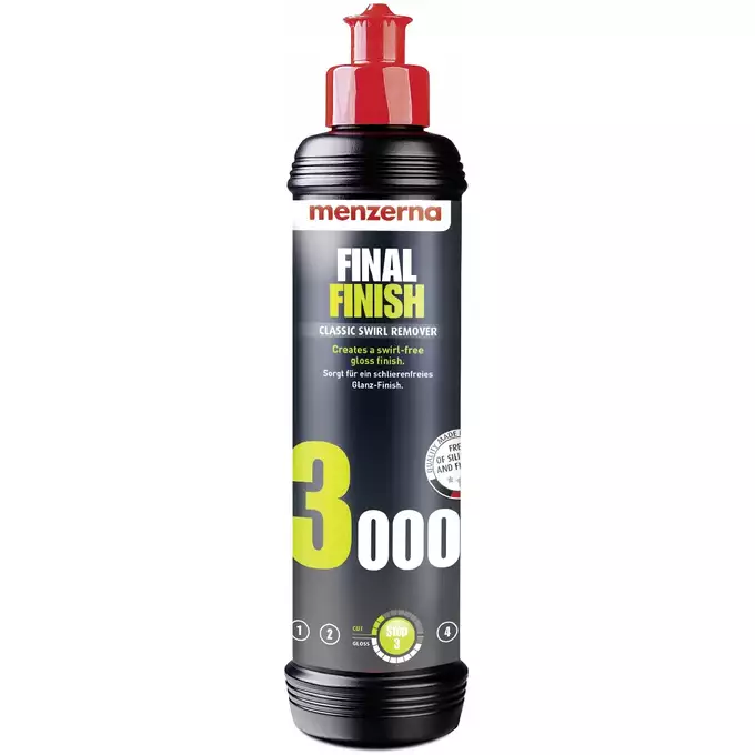 Menzerna 3000 Final Finish 250ml - pasta polerska finishowa
