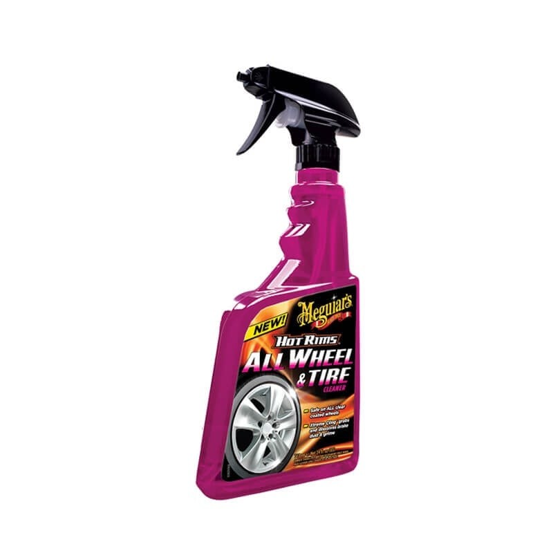 Meguiar's Hot Rims All Wheel&amp;Tire Cleaner 710ml - płyn do mycia felg i opon