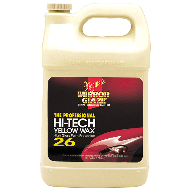 Meguiar's Hi-Tech Yellow Wax Liquid 3,8L - wosk samochodowy z carnaubą