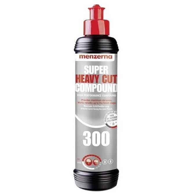 Menzerna Super Heavy Cut Compound 300 250ml - ultra mocno tnąca pasta polerska