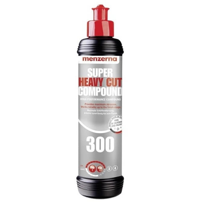 Menzerna Super Heavy Cut Compound 300 250ml - ultra mocno tnąca pasta polerska