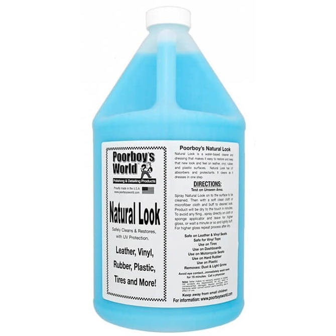 Poorboy's Natural Look 3,8L - dressing do plastików