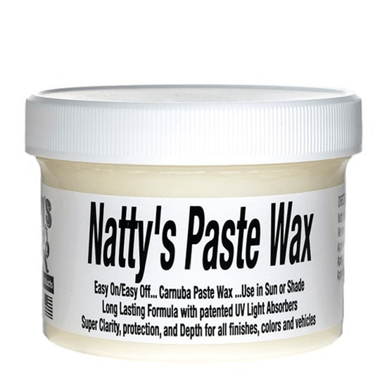 Poorboy's World Natty's Paste Wax White 235ml - wosk samochodowy z carnaubą