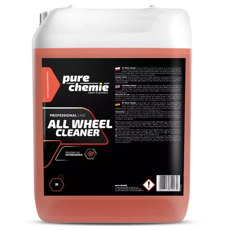 Pure Chemie All Wheel Cleaner 5L - kwaśny środek do czyszczenia felg