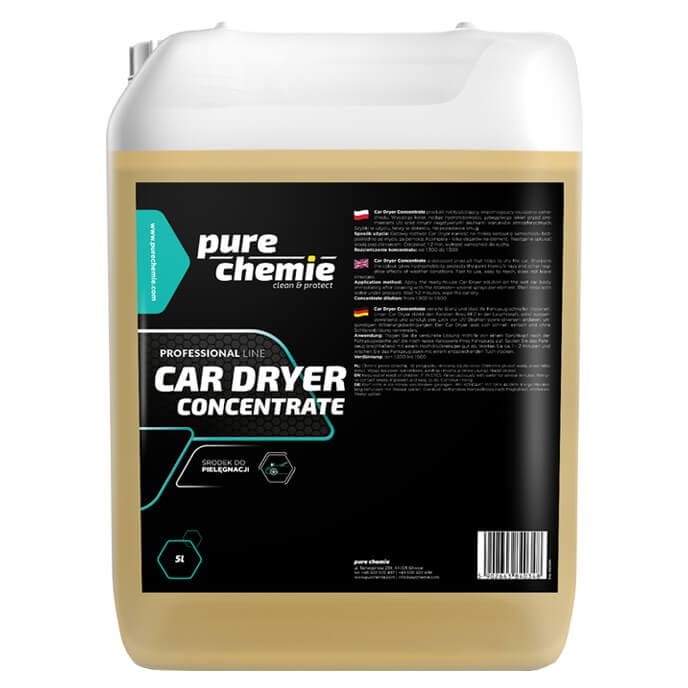 Pure Chemie Car Dryer Concentrate 5L - osuszacz do lakieru