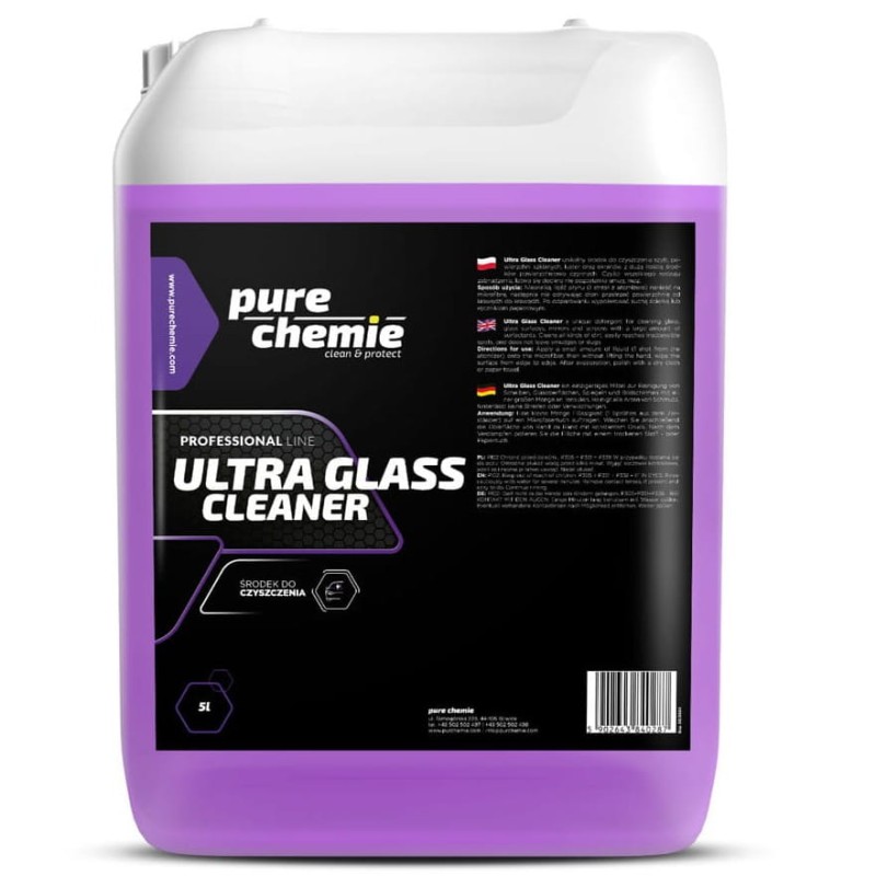 Pure Chemie Ultra Glass Cleaner 5L - płyn do mycia szyb