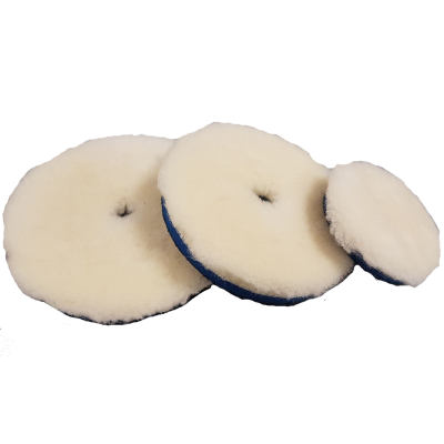 Lake Country Diameter New Wool Pad 3,25 83mm - mocno ścierne futro polerskie