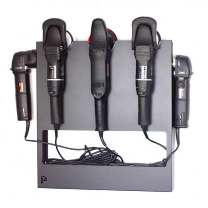 Poka Premium - prostokątny wieszak na 3 do 5 maszyn polerskich