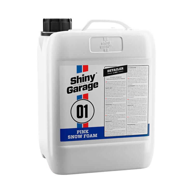 Shiny Garage Pink Snow Foam 5L - neutralna piana aktywna