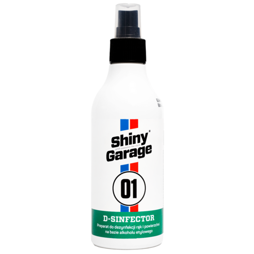 Shiny Garage D-Sinfector 250ml - preparat do dezynfekcji rąk