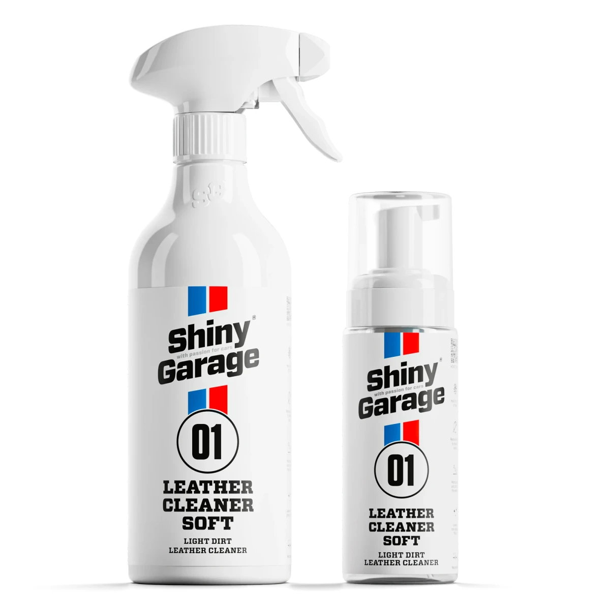 Shiny Garage Leather Cleaner Soft 500ml - środek do czyszczenia skóry