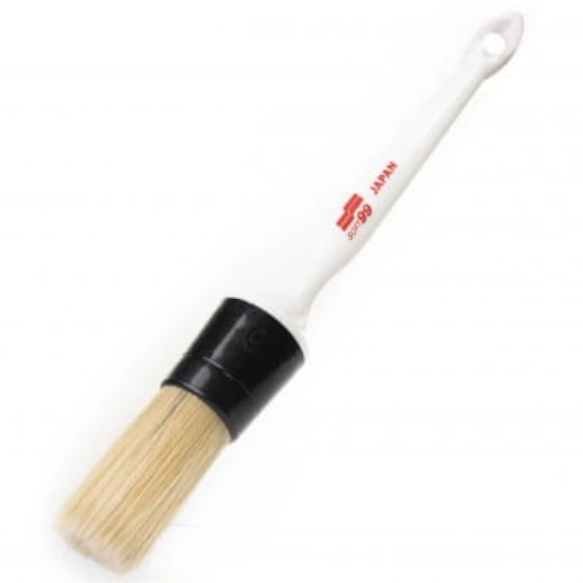 Soft99 Interior Brush Black 30mm - delikatny pędzelek do czyszczenia wnętrza
