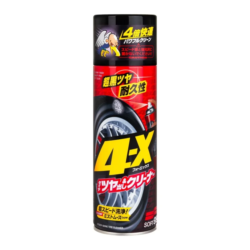 Soft99 4-X Tire Cleaner 470 ml - dressing do opon w sprayu