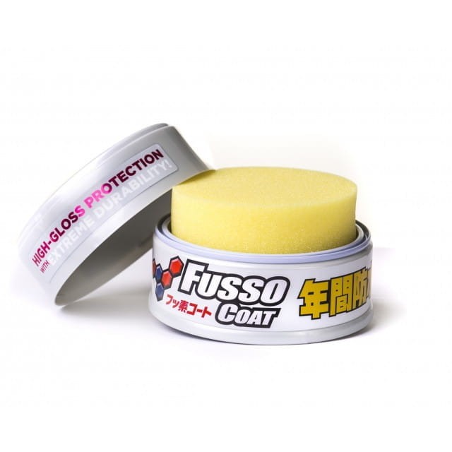Soft99 New Fusso Coat 12 Months Wax Light 200g - wosk samochodowy do jasnych lakierów