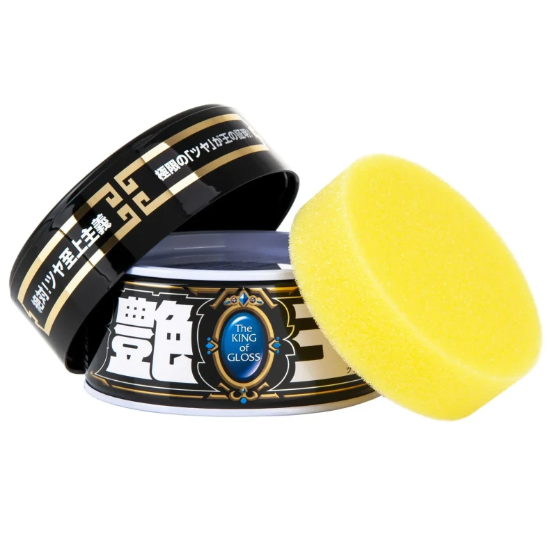 Soft99 The King of Gloss Dark 300g - twardy wosk samochodowy do ciemnych lakierów