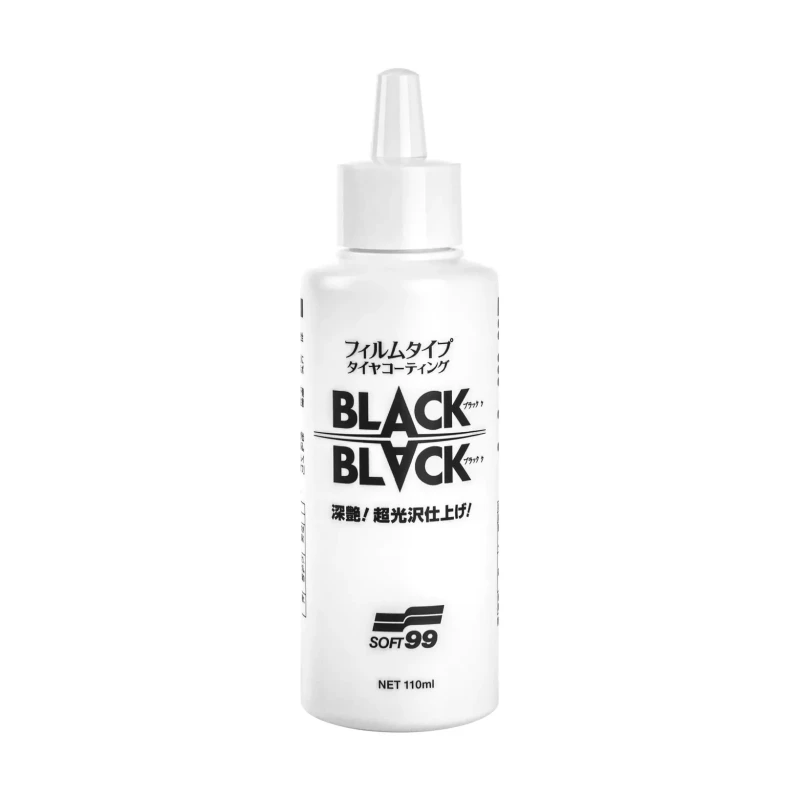 Soft99 Black-Black Hard Tire Coat 110ml - powłoka ochronna, dressing do opon