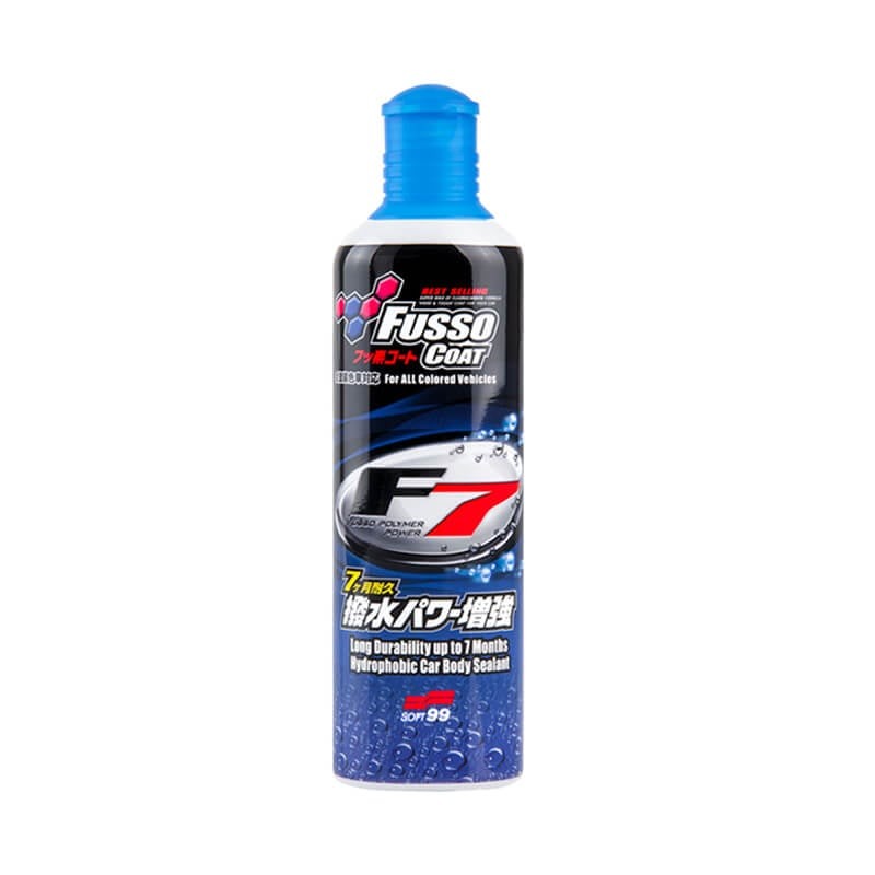Soft99 Fusso Coat F7 All Colours 300ml - płynny wosk do lakieru