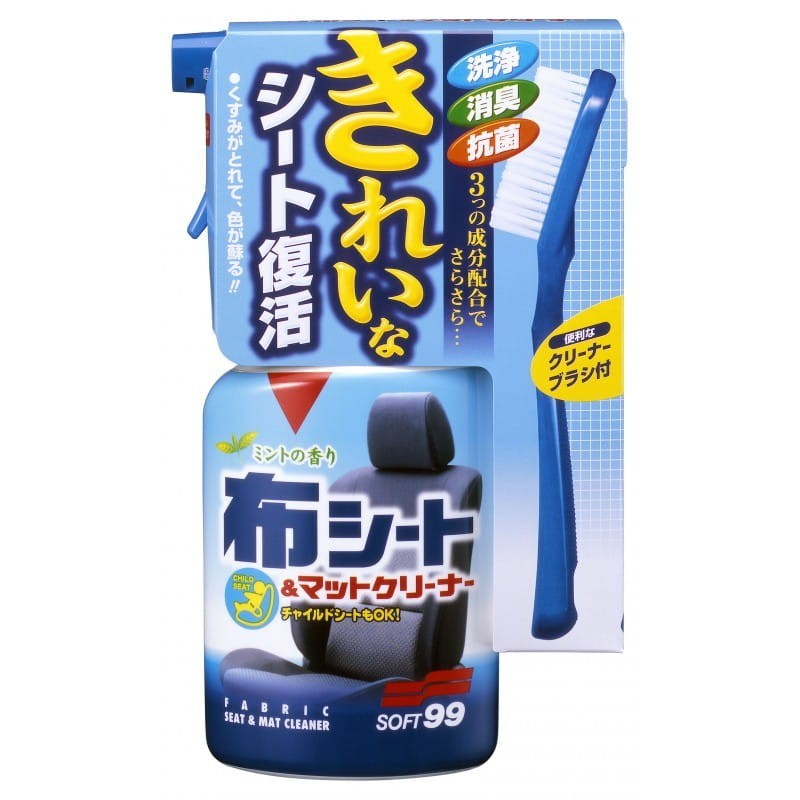 Soft99 New Fabric Seat Cleaner 400ml - preparat do czyszczenia powierzchni materiałowych