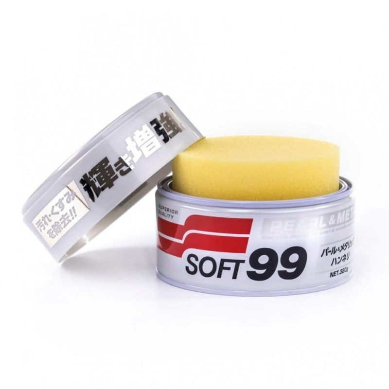 Soft99 Pearl &amp; Metallic Soft 320g - wosk do lakierów metalicznych i perłowych