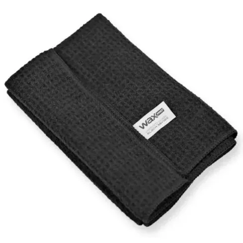 waxPro Diamond Glass Black Serien 40x40cm 900gsm - mikrofibra waflowa