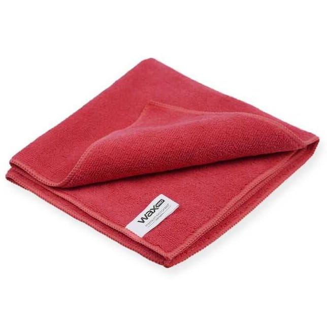 waxPro Premium Microfiber Red 360gsm 40x40cm - mikrofibra