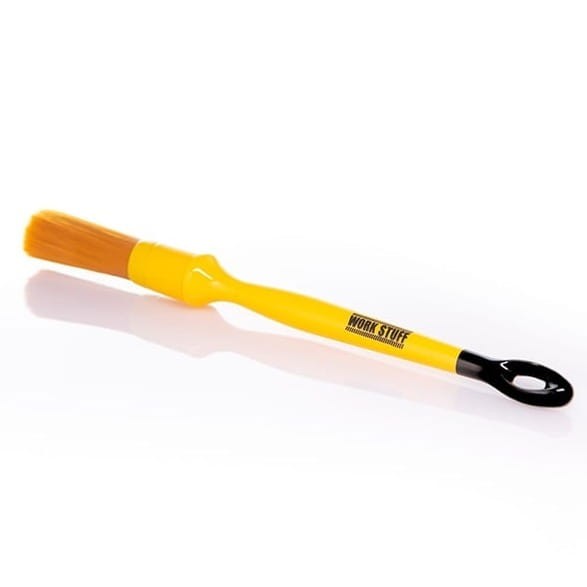 Work Stuff Detailing Brush Albino Orange 16mm - delikatny pędzelek detailingowy do wnętrza i skóry