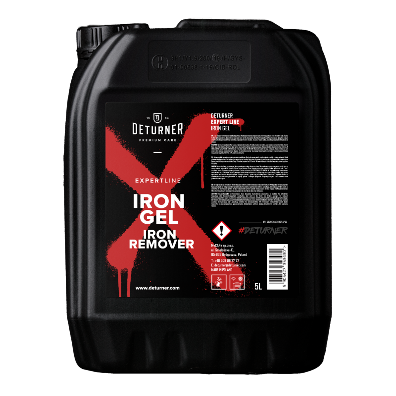 Deturner Iron 5L - deironizer, produkt do usuwania zanieczyszczeń metalicznych