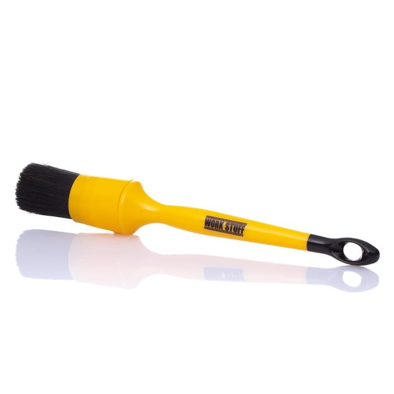 Work Stuff Detailing Brush Black (śr. 30mm) - pędzelek detailingowy do felg, progów, wnęk, komory silnika