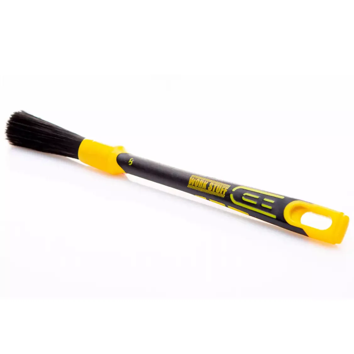 Work Stuff Detailing Brush Rubber Black 16mm - delikatny pędzelek detailingowy