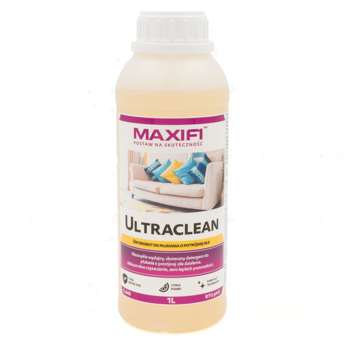 Maxifi Ultraclean 1L - detergent do prania i płukania