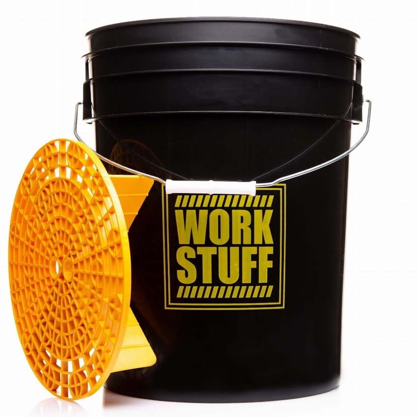 Work Stuff Detailing Bucket Black Rinse - wiadro z separatorem do mycia auta