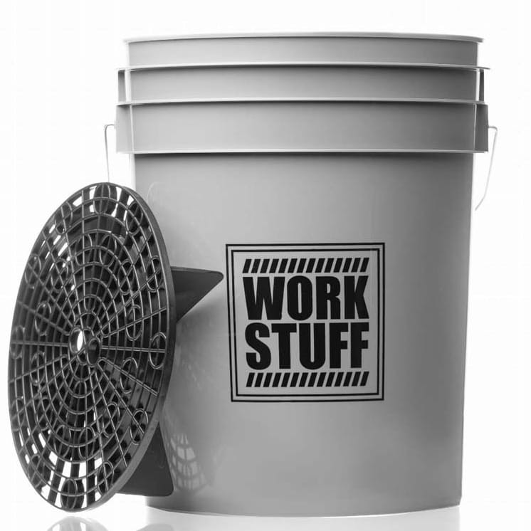 Work Stuff Detailing Bucket Grey Wheels - wiadro z separatorem do mycia auta