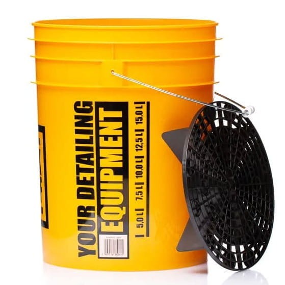 Work Stuff Detailing Bucket Yellow Wash - wiadro z separatorem do mycia auta