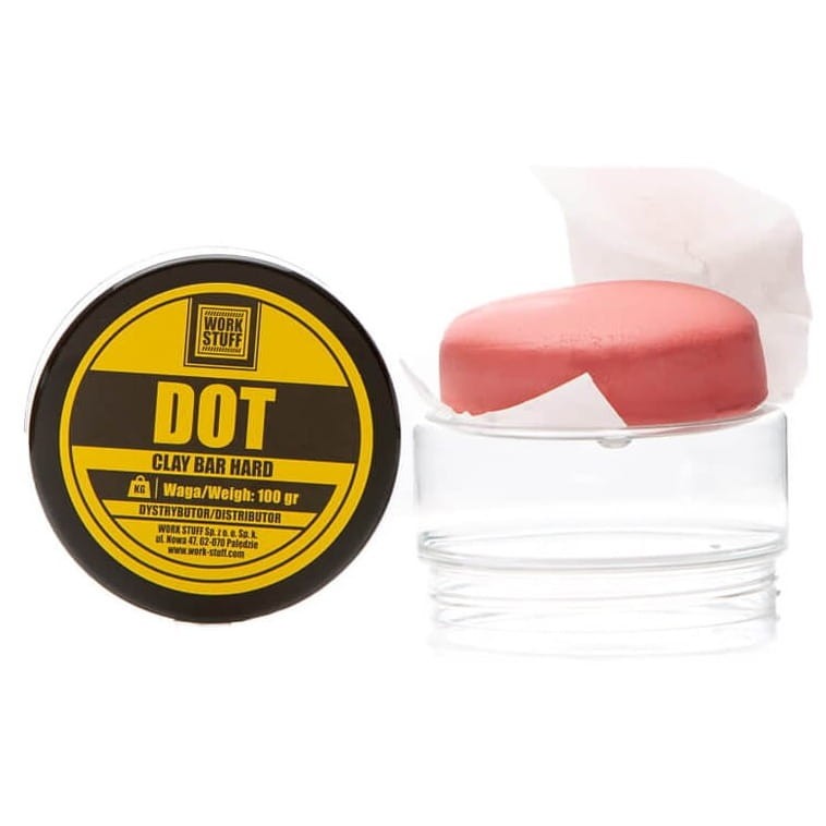 Work Stuff Dot Clay Bar Hard 100g - twarda glinka do lakieru
