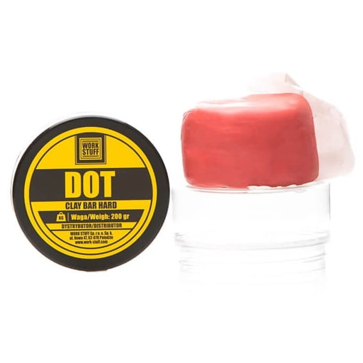 Work Stuff Dot Clay Bar Hard 200g - twarda glinka do lakieru