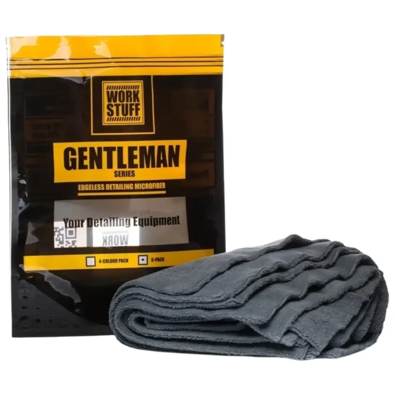 Work Stuff Gentleman Basic 40x40cm 350gsm (5 szt.) - szarych mikrofibr bezkrawędziowych