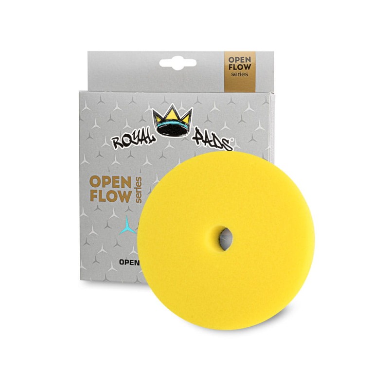 royal-pads-of-medium-153mm-yellow-otwarto-komorkowy-pad-polerski-srednio-tnacy