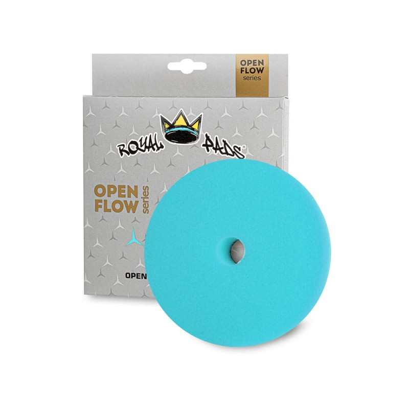 royal-pads-of-finish-130mm-light-blue-otwarto-komorkowy-pad-polerski-wykanczajacy