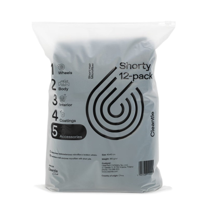 cleantle-mikrofibra-shorty-12-pack-350gsm-40x40cm-mikrofibra-z-krotkim-wlosiem