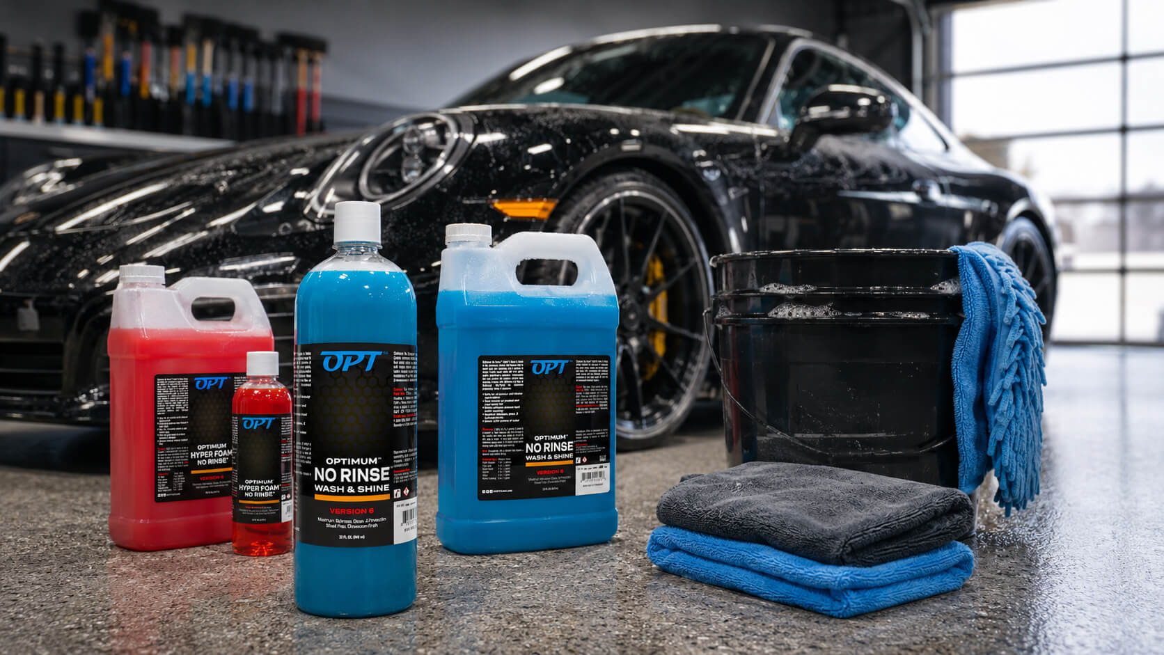 optimum no rinse onr - mycie samochodu bez spłukiwania